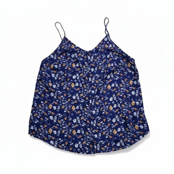 41 Hawthorn Navy Floral Cami Tank Top Size M - Picture 1 of 3
